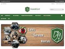 Tablet Screenshot of farrwestenv.com